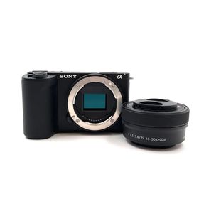 ソニー(SONY)の【全額返金保証】【最速発送】Sony デジタル一眼 VLOGCAM ZV-E10M2K パワーズームレンズキット ブラック 超美品 動作確認済(デジタル一眼)