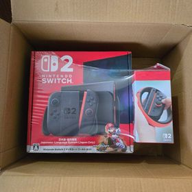 ニンテンドースイッチ(Nintendo Switch)のSwitch2 マリオカートワールドセット + Joy-Con 2ハンドルセット(家庭用ゲーム機本体)