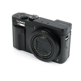 【ブラックフライデー！ポイント３倍！11/25-11/30！】【中古】Panasonic LUMIX DC-TZ90-K ブラック/2030万画素 [管理:1050023993]
