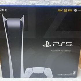 SONY PlayStation 5 デジタル・エディション 本体 新品¥31,284 中古