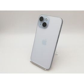 【中古】Apple 国内版 【SIMフリー】 iPhone 15 512GB ブルー MTMX3J/A【鹿児島中町】保証期間１ヶ月【ランクC】