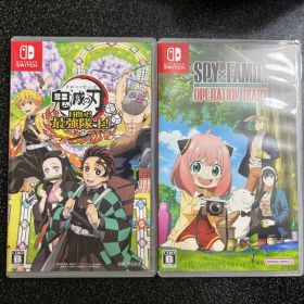 【Switch】鬼滅 目指せ最強隊士！&スパイファミリー オペダイアリー セット