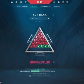 現イモータル３アカウント‼️ | VALORANT(ヴァロラント)のアカウントデータ、RMTの販売・買取一覧