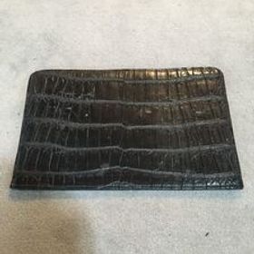 最終売切★MacBook Air 11インチ用クロコダイルケース完全オーダーメイトブラックオンリーワン ワニ革レザー カバー