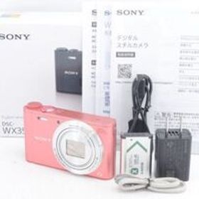 良品★SONY ソニー Cyber-shot DSC-WX350 ピンク 光学20倍 コンパクトデジタルカメラ★元箱付き R4969