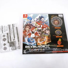 【未開封】switchソフト 特典付き ベイブレードエックス エボバトル