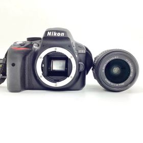 Nikon デジタル一眼 D3300 18-55 VRII レンズキット [ブラック] 動作確認済【全額返金保証】【最速発送】