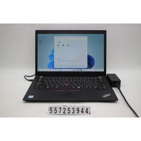 ノートパソコン Lenovo ThinkPad T480s Core i5 8250U 1.6GHz/16GB/256GB(SSD)/14W/FHD(1920x1080)/Win11