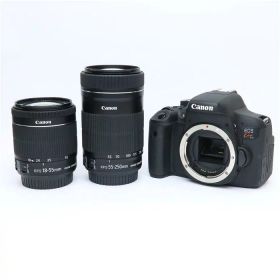 【中古】 《美品》 Canon EOS Kiss X8i ダブルズームキット 【55-250mmレンズ内クリーニング/各部点検済】 [ デジタルカメラ ]
