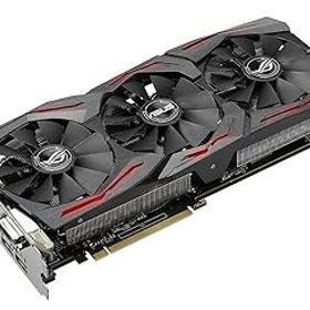 【中古】ASUS R.O.G. STRIXシリーズ NVIDIA GeForce GTX1080搭載ビデオカード ベースクロック1670MHz STRIX-GTX1080-A8G-GAMING