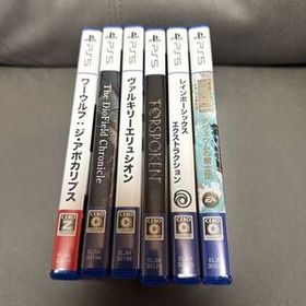 PS5 ゲームソフト 6本まとめ売り ヴァルキリー、FORSPOKEN、レインボーシックス他