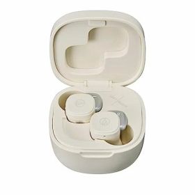 オーディオテクニカワイヤレスイヤホンサンドホワイトBluetooth急速充電小型軽量サスティナブルATH-SQ1TWSTB