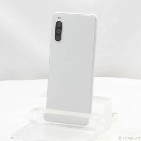 〔中古品〕 Xperia 10 III Lite 64GB ホワイト XQ-BT44 楽天 SIMフリー【344】