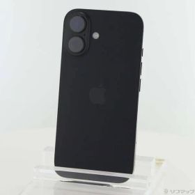 〔中古品〕 iPhone16 128GB ブラック MYDQ3J／A SIMフリー【348】