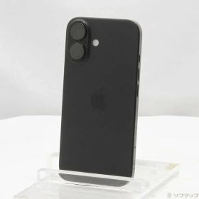 〔中古品〕 iPhone16 128GB ブラック MYDQ3J／A SIMフリー【258】