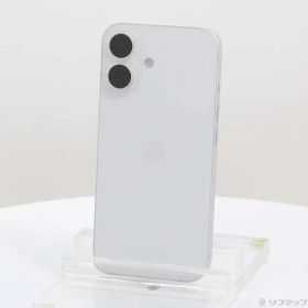 〔中古品〕 iPhone16 128GB ホワイト MYDR3J／A SIMフリー【344】