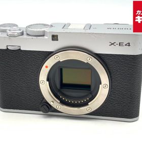 【中古】 【並品】 フジフイルム X-E4 ボディ シルバー 【ミラーレス一眼】