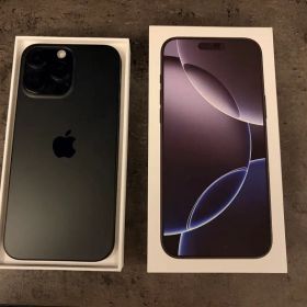 極美品 iPhone 16 pro max 512GB ブラックチタニウム