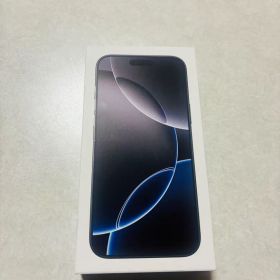 iPhone 16 Pro Max ブラックチタニウム 新品未開封 512GB