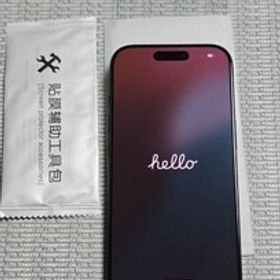 美品 iPhone 16 Pro 256GB ブラックチタニウム MYN03J/A SIMフリー A3292 バッテリー100% 交換履歴無し Apple Store 純正