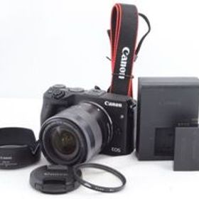 良品★Canon キャノン EOS M3 EF-M18-55mm IS STM レンズキット ブラック 2420万画素 ミラーレス一眼カメラ R4956