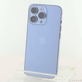 〔中古〕Apple(アップル) iPhone13 Pro 1TB シエラブルー MLV73J／A SIMフリー〔269-ud〕