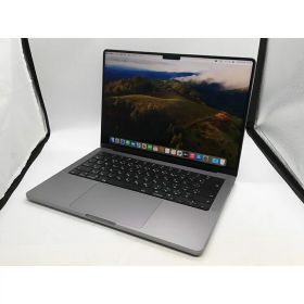 【中古】Apple MacBook Pro 14インチ M3(CPU:8C/GPU:10C) 8GB/512GB スペースグレイ MTL73J/A (14インチ,M3,2023)【道玄坂】保証期間1ヶ月【ランクB】