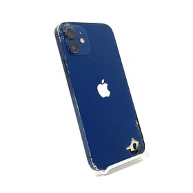 アップル(Apple)の【最速発送】Apple iPhone iPhone 12 128GB ブルー Softbank【難有】(スマートフォン本体)