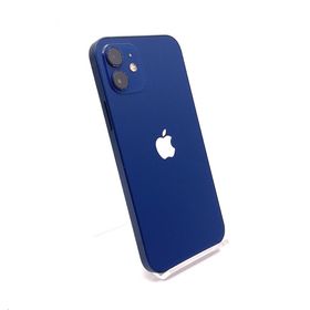 アップル(Apple)の【全額返金保証】【最速発送】Apple iPhone iPhone 12 256GB ブルー docomo 動作確認済(スマートフォン本体)
