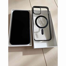 アイフォーン(iPhone)のiPhone12 ブルー 256GB 本体 ケース付き(スマートフォン本体)