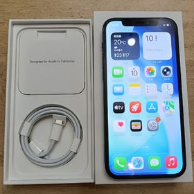 アイフォーン(iPhone)の【美品】iPhone12 64gb ブラック 箱 付属品 SIMフリー (スマートフォン本体)