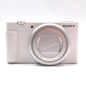 ソニー(SONY)の【全額返金保証】【最速発送】Sony コンパクトデジタルカメラ VLOGCAM ZV-1M2 [ホワイト] 美品 動作確認済(コンパクトデジタルカメラ)