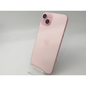 【中古】Apple 国内版 【SIMフリー】 iPhone 15 Plus 128GB ピンク MU093J/A【大阪堂島】保証期間１ヶ月【ランクA】