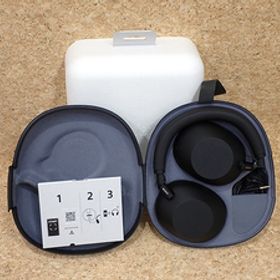 【中古 良品】SONY WH-1000XM6 ブラック ソニー ワイヤレス ノイズキャンセリング ヘッドホン 本体(QJA731-1)