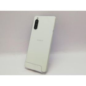 【中古】SONY au 【SIMロック解除済み】 Xperia 10 II ホワイト 4GB 64GB SOV43【立川フロム中武】保証期間１ヶ月【ランクC】