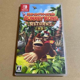 ニンテンドウ(任天堂)のドンキーコング リターンズ HD switch(家庭用ゲームソフト)