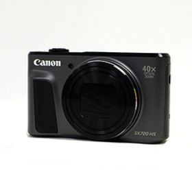 【ブラックフライデー！ポイント３倍！11/25-11/30！】【中古】Canon製 PowerShot SX720 HS ブラック 2030万画素 [管理:1050011987]