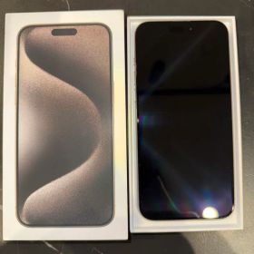 Apple iPhone 15ProMax ナチュラルチタニウム 本体