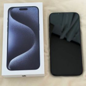 iPhone 15 Pro Max ブルーチタニウム 256GB