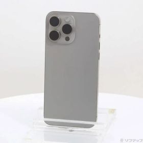 〔中古品〕 iPhone15 Pro Max 256GB ナチュラルチタニウム NU6R3J／A SIMフリー【276】