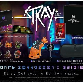 【中古】Stray コレクターズエディション (限定版)ソフト:ニンテンドーSwitchソフト／アドベンチャー・ゲーム