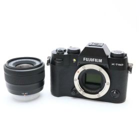 【中古】 《新同品》 FUJIFILM X-T50 XC15-45mmレンズキット ブラック [ デジタルカメラ ]