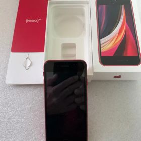 奉仕品:iPhoneSE2 128GB simフリー(保護フイルム＆元箱付き)