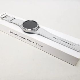 (中古) Galaxy Watch6 Classic 47mm SM-R960NZSAXJP シルバー