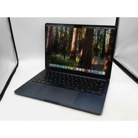 【中古】Apple MacBook Air 13インチ CTO (M3,2024) ミッドナイト M3(CPU:8C/GPU:8C)/16G/256G【道玄坂】保証期間１ヶ月【ランクC】