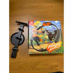 ホットウィール(ホットウィール)の【値下げしました】リングフィット アドベンチャー&スタンド(家庭用ゲームソフト)