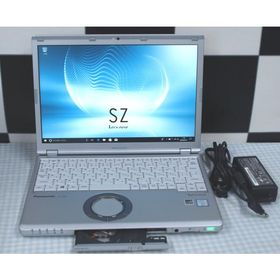 YS006★Panasonic CF-SZ5 軽量小型 DVD読み書き対応 Core i5 6300U 2.4GHz RAM4GB SSD120GB WiFi Bluetooth Win10Pro64bitリカバリー済