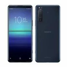 【中古】Aランク 【目立った傷や汚れなし】 SIMロック解除済み 元SoftBank SONY Xperia 5 ii A002SO ブルー ネットワーク利用制限△(赤ロム永久保証) 送料無料