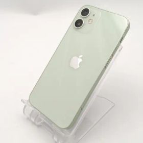 【中古】Apple SoftBank 【SIMロック解除済み】 iPhone 12 mini 128GB グリーン MGDQ3J/A【ECセンター】保証期間１ヶ月【ランクC】