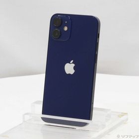 (中古)Apple iPhone12 mini 128GB ブルー NGDP3J/A SIMフリー(295-ud)